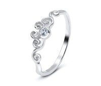 Liana CZ Silver Ring NSR-3169